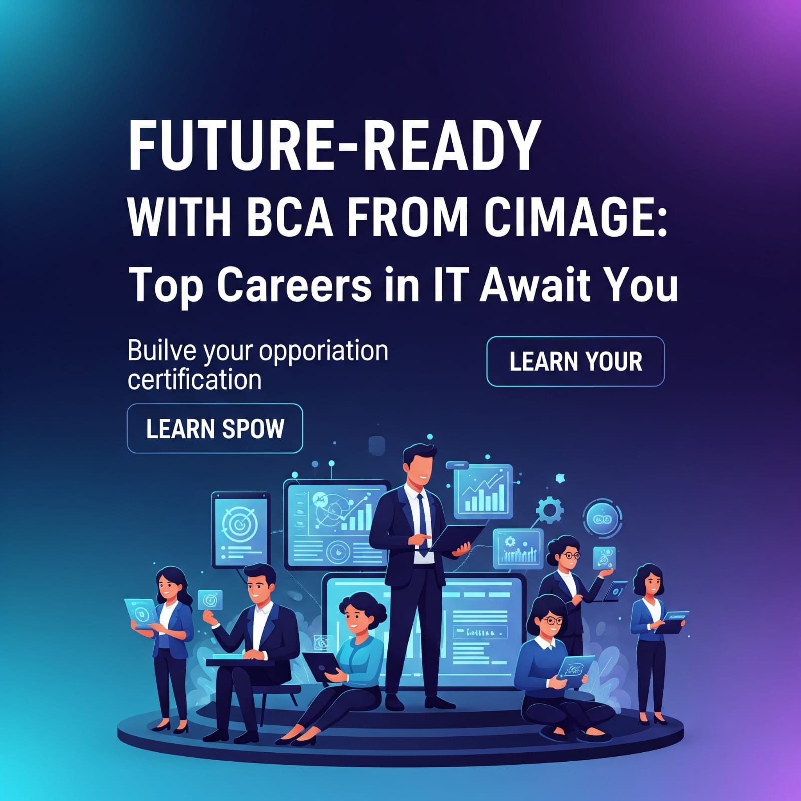 Future-Ready with BCA from CIMAGE: Top Careers in IT Await You